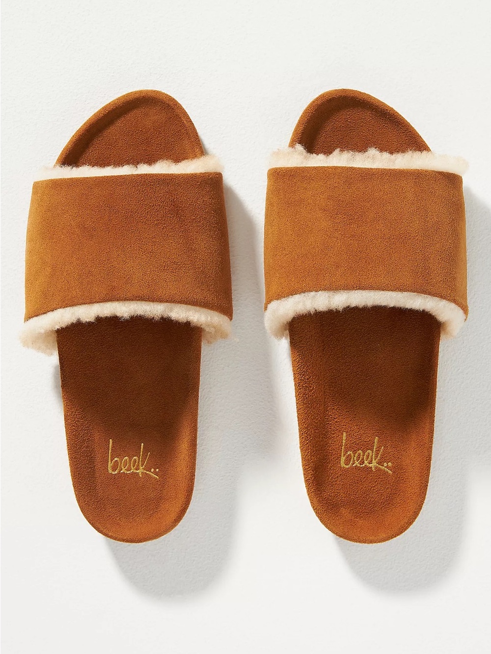 beek Gallito Shearling Sandals Anthropologie